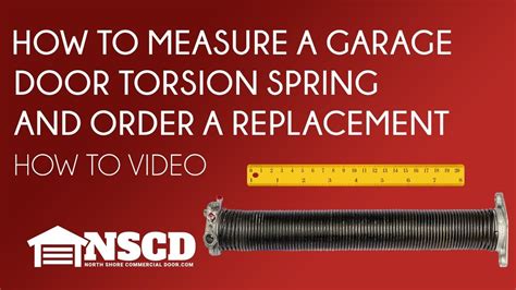 how to test garage door torsion springs|torsion spring measurement chart.